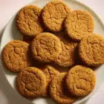 Big Soft Ginger Cookies cooling on rack