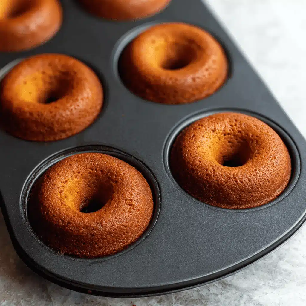 baked-pumpkin-donuts-oven
