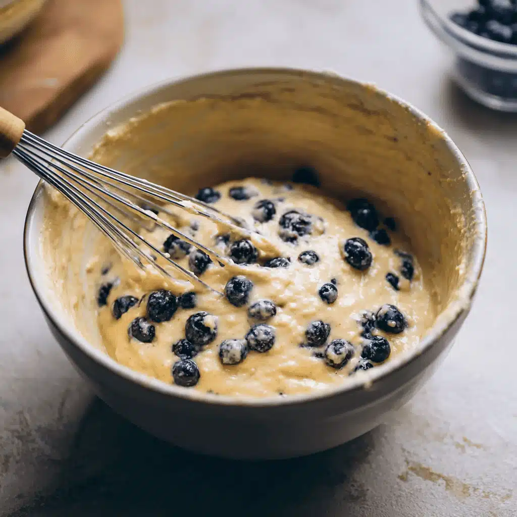 mixing-blueberry-muffin-batter