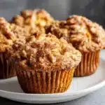 Healthy Apple Muffins freshly baked
