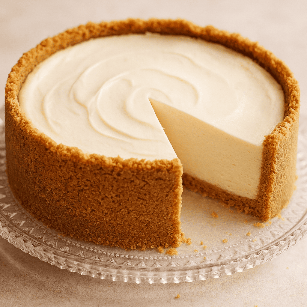 Folding whipped cream into cheesecake filling