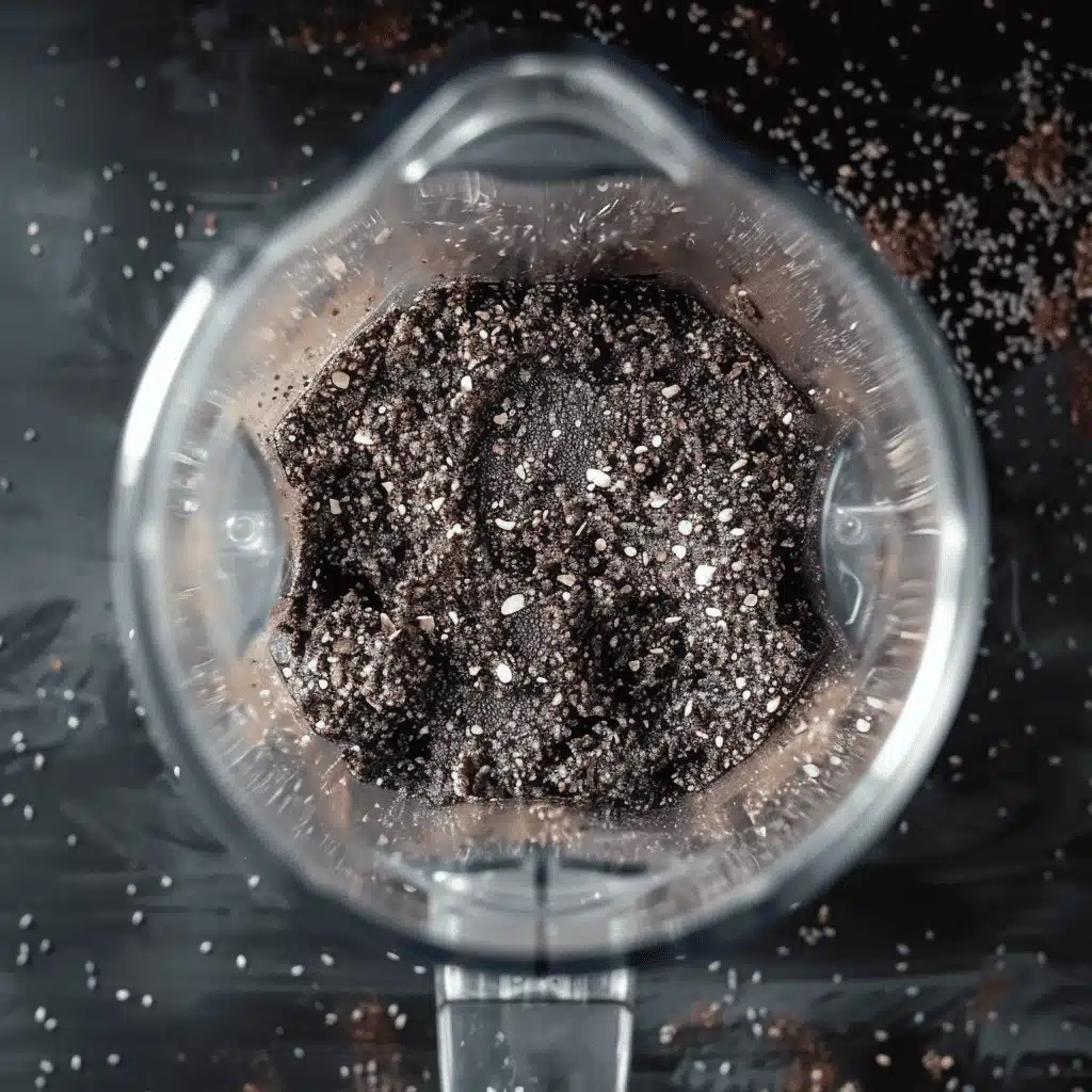 Pressing No Bake Protein Bars Mixture