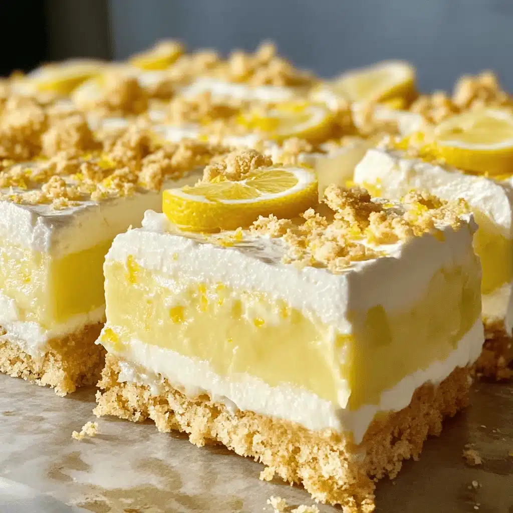 Lemon Delight Dessert Slice