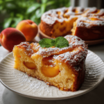Easy Peach Cake Recipe Homemade Dessert