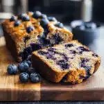 blueberry bread recipe loaf fresh baked