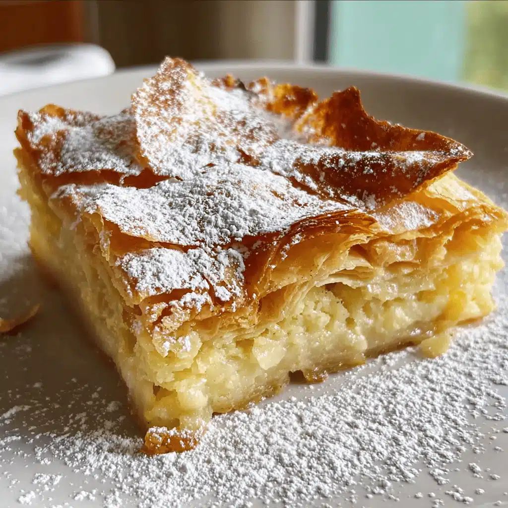 Bougatsa Recipe Greek Custard Pastry