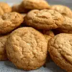 German honey cookies fresh from oven