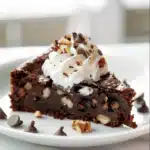 Keto German Chocolate Pie Slice