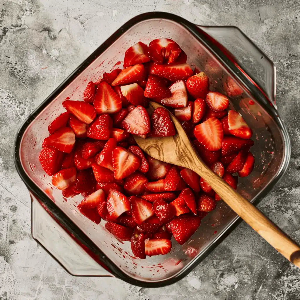 roasted strawberries keto dessert