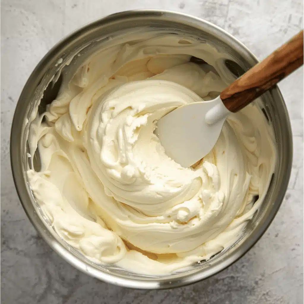 Keto mascarpone mousse with  strawberries in glass dessert cup