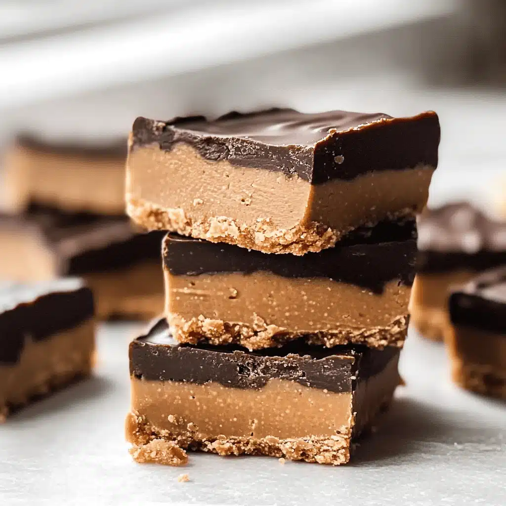 Peanut Butter Bars no-bake dessert squares