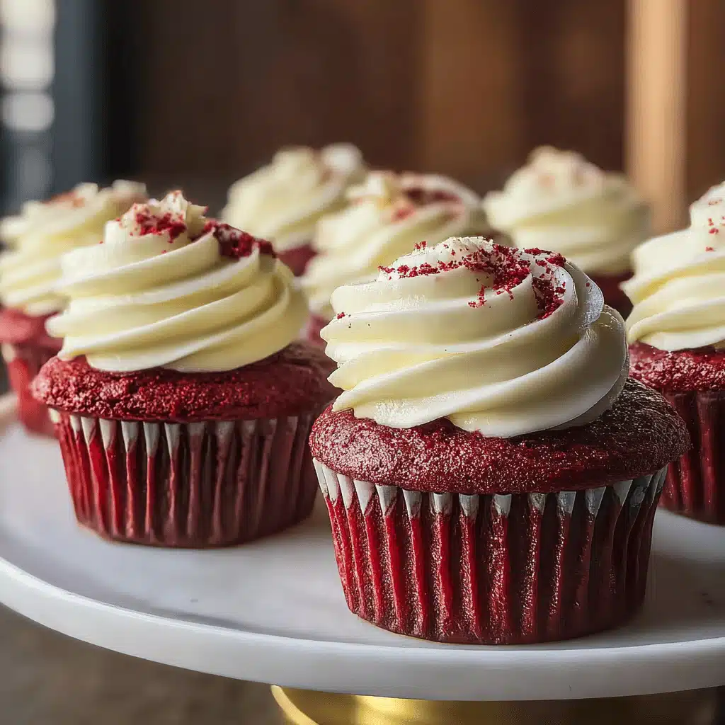 red velvet cupcakes recipe with cream cheese frosting