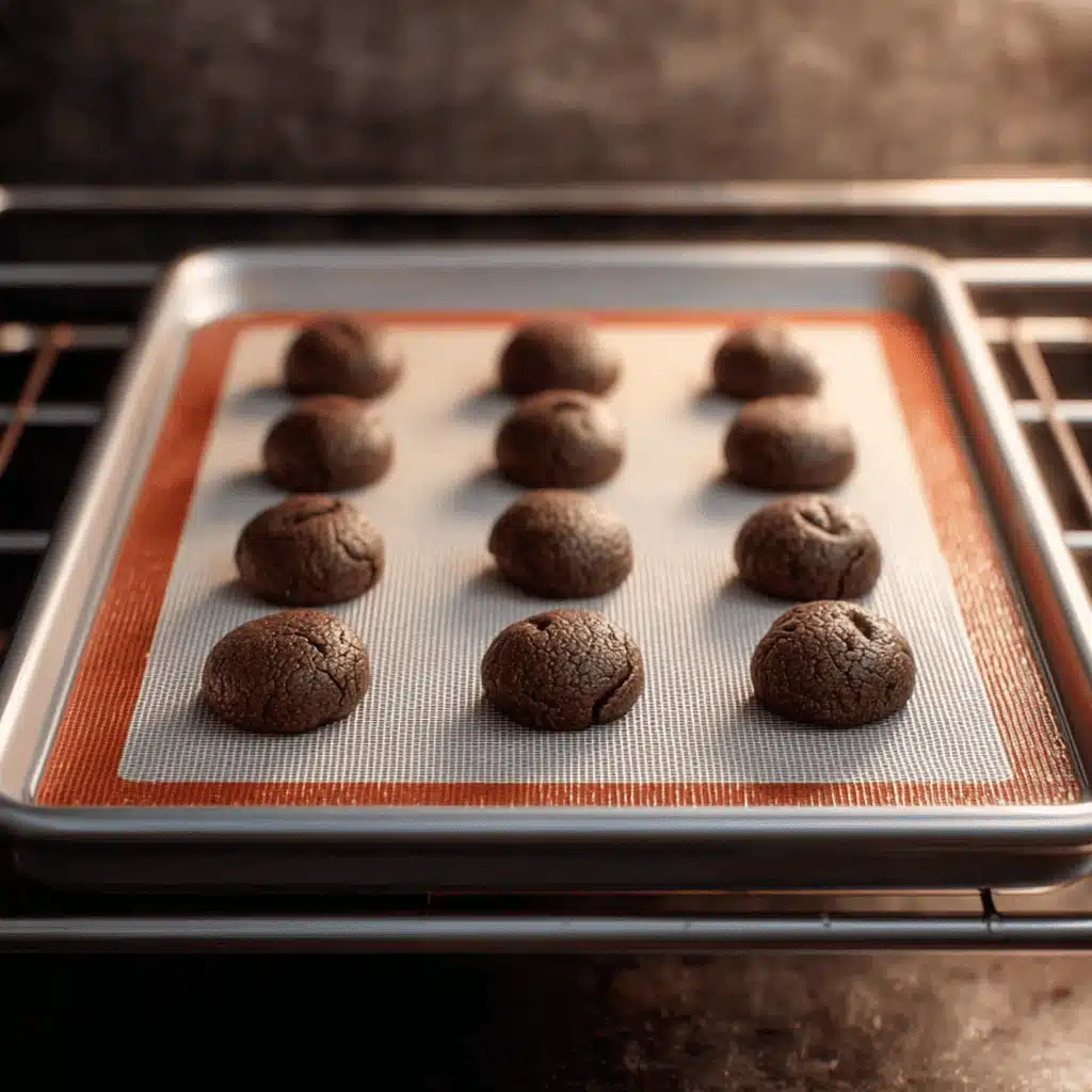 chocolate-mint-cookie-baking-step