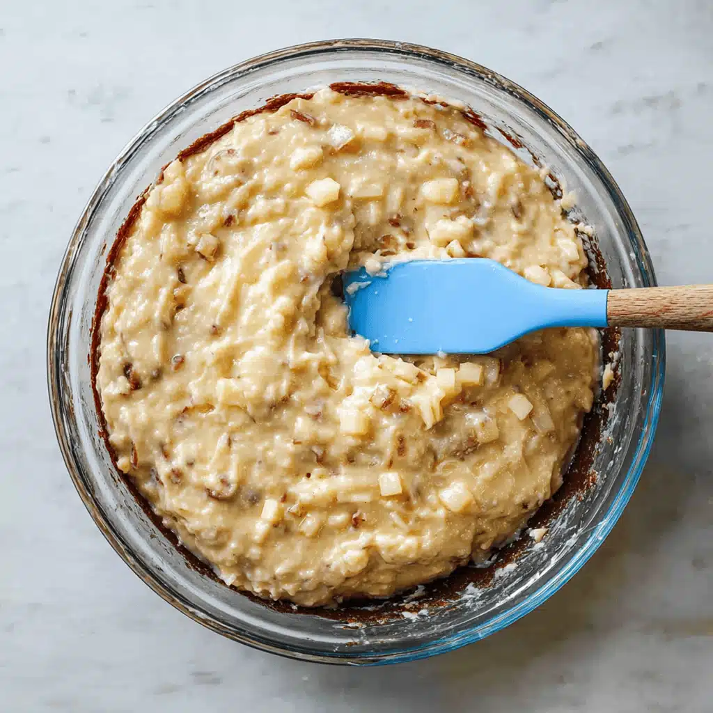 German chocolate cake recipe ingredients laid out on a kitchen counter