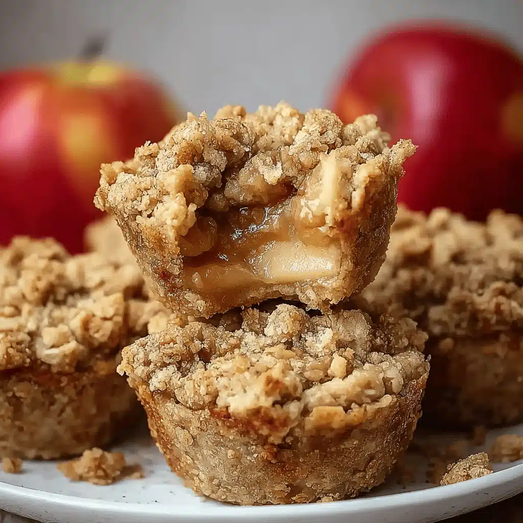 Apple Crisp Cups fresh from the oven